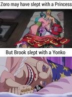 Zoro may have slept with a Princess. OnePiece - poza demo