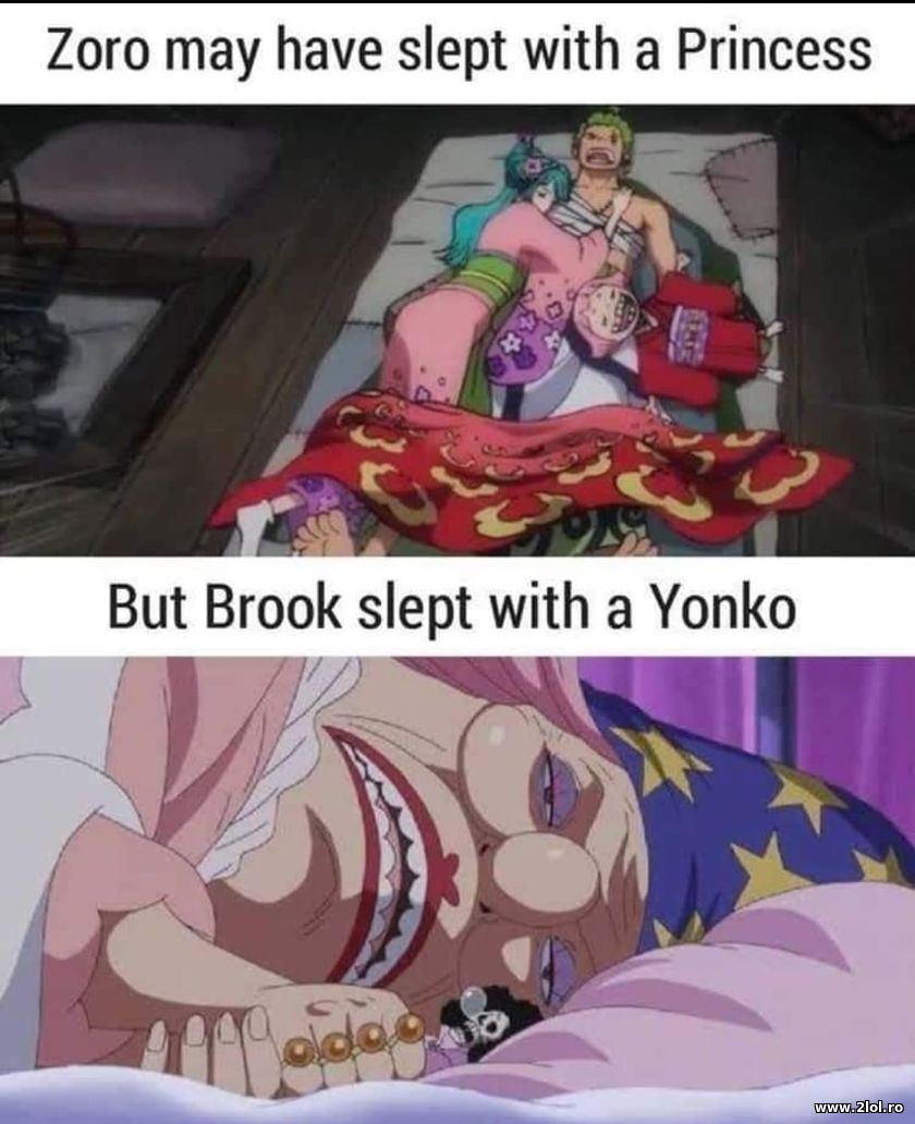 Zoro may have slept with a Princess. OnePiece | poze haioase