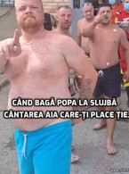 Cand baga popa la slujba cantarea care-ti place - poza demo