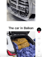 The car in Germany and Balkan - poza demo