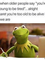 You're too young to be tired - poza demo