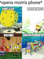 When you open mom's phone - poza demo