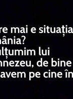 Care mai e situatia in Romania? - poza demo