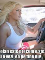 Cum este femeia la volan - poza demo