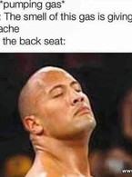 Dad pumping gas. Me in the back seat - poza demo