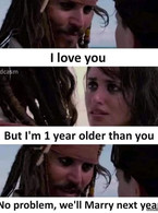 I love you. But I'm 1 year older than you - poza demo