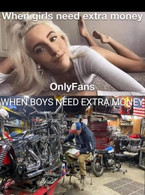 When girls and boys need extra money - poza demo