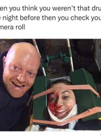 When you check your camera roll. Drinking - poza demo