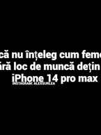 Fetele fara loc de munca detin iPhone 14 pro max - poza demo
