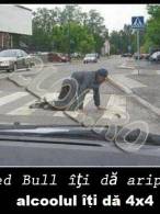 Red bull îți dă aripi, alcoolul îți dă 4X4 - poza demo