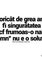 Oricat de grea ar fi singuratatea - poza demo