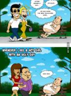 Când o persoană urâtă iese cu una frumoasă - poza demo