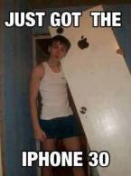primul posesor de Iphone 30 - poza demo