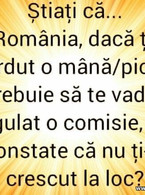 In Romania daca ti-ai pierdut o mana/picior - poza demo