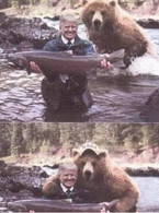 Donald J. Trump and a bear MAGA - poza demo