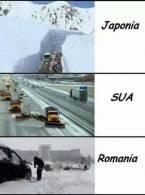 Dezăpezirea în Japonia,SUA şi România - poza demo