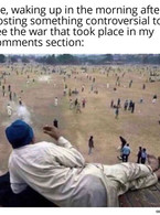 Waking up in the morning after posting controversi - poza demo