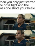 When you only just started the boss fight - poza demo