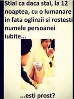 Dacă stai în faţa oglinzii la 12 noaptea - poza demo