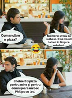 Comandam o pizza? - poza demo