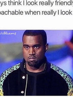 I always think I look really friendly approachable - poza demo