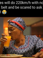 Dudes will wo 220km/h with no seat belt but be sca - poza demo