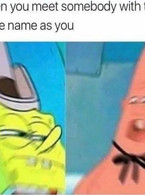 When you meed somebody with the same name - poza demo