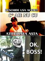 La Boss nu merge cu o atitudine civilizată - poza demo