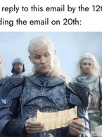 Please reply to this email by the 12th - poza demo