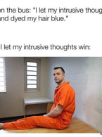 I let my intrusive thoughts win and dyed my hair - poza demo