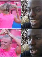 Este Barbie? Nu, e Erling Haaland - poza demo