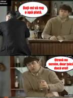 Cand ceri apă într-o cârciuma de la sat - poza demo