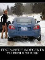 Blonda către tine: "Mi-o împingi şi mie te rog" - poza demo