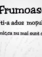 Frumoaso, ce ți-a adus Moșul? - poza demo
