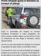 Săracii 'refugiați'(Romania, spaima lor) - poza demo