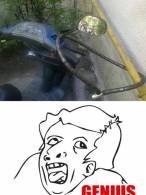 Antifurt pentru scuter - poza demo