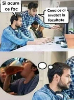 Si acum ce fac. Cea ce ai invatat la facultate - poza demo