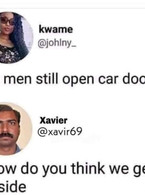 Do men still open car dors? - poza demo