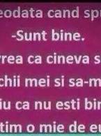 Când spun că sunt bine - poza demo