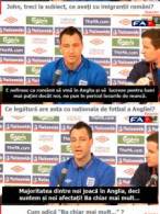 Naționala Angliei e împotriva imigranților români - poza demo