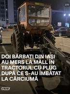 La Mall in tractorul cu plug - poza demo