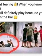 That feeling because you own your own ball - poza demo