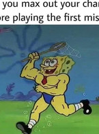 When you max out your character before playing - poza demo