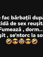 Ce fac barbatii dupa s? - poza demo