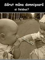 Cum agață bebelușii - poza demo