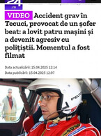 Accident grav in Tecuci - poza demo