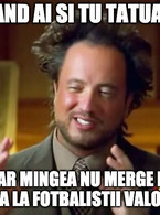 Cand ai tatuaje dar mingea nu merge la fel - poza demo