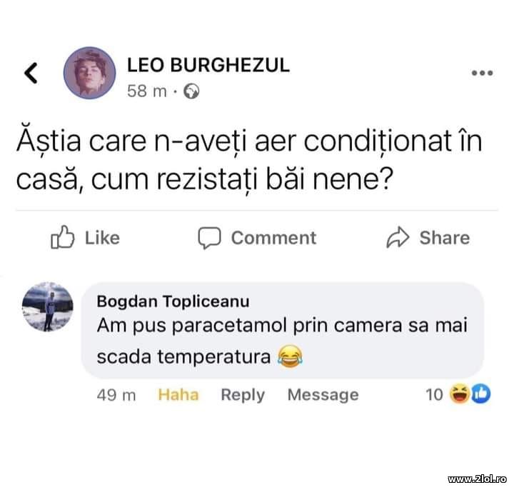Cum rezistati fara aer conditionat in casa? | poze haioase