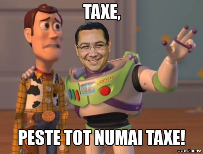 Peste tot numai taxe | poze haioase