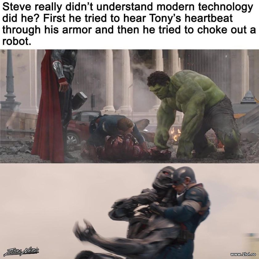 Steve didn't understand modern technology | poze haioase